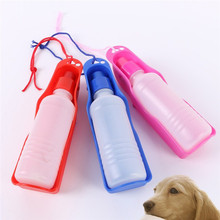 250ML Dog Travel Sport Water Bottle Outdoor Feed Drinking Bottle Pet Supply Portable Dog Feeders Accessories #3f18 2024 - buy cheap