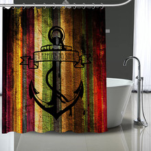 Custom Anchor Shower Curtain Modern Fabric Bath Curtains Home Decor Curtains More Size Custom Your image 2024 - buy cheap