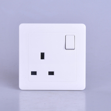 UK Standard Power Socket White Panel 13A Wall Band switch 2024 - buy cheap