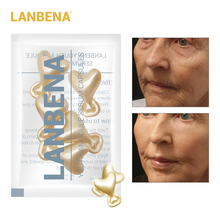 LANBENA 24K oro péptido arrugas cara ampolla cápsula Facial crema Facial acné blanqueamiento de la piel Anti-envejecimiento Lifting reafirmante suero 5 grano 2024 - compra barato