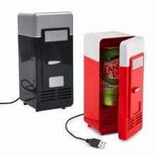 Mini USB Fridge Office Cooler Beverage Drink Cans Cooler Warmer Portable Refrigerator USB Gadget For Laptop PC 2024 - buy cheap