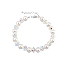 bridal pearl bracelet bangel for women pearl jewelry for bride high quanlity white pearl bracelets for women 2024 - buy cheap
