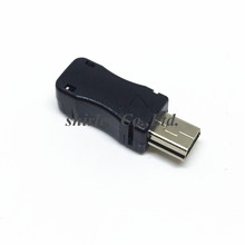 Mini 2,0 3p 3pin Micro USB T Puerto macho conector de enchufe y cubierta de plástico para DIY XF30, Envío Gratis, 100 Uds. 2024 - compra barato