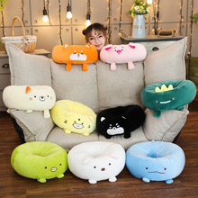 38cm Cartoon Animals Plush Cushion Stuffed Cute Dinosaur&Dolphin&Bear&Dog&Cat&Penguin&Pig&Tiger Pillow Toy Doll Kids Girls Gifts 2024 - buy cheap