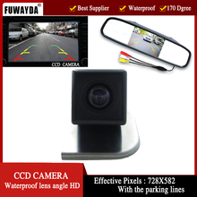 FUWAYDA Color CCD Car Rear View Camera for 2012 Ford Focus,with 4.3 Inch Rear view Mirror Monitor 2024 - buy cheap
