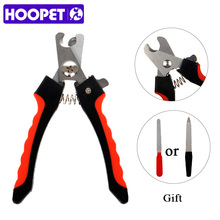 HOOPET Puppy Dog Stainless Steel Pet Nail Clippers Toe Grooming Pet Products 2024 - buy cheap