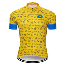Crossrider 2022 Banana Cycling Jersey Mtb Bicycle Clothing Bike Wear Clothes Short Maillot Roupa Ropa De Ciclismo Hombre Verano 2024 - buy cheap