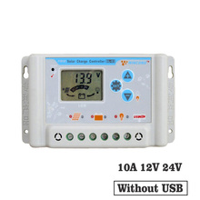 10A 12V 24V Solar Charge Controllers Regulator LI LI-ION NI-MH LiFePO4 Battery 11.1V 12.8V 22.2V 25.6V 2024 - buy cheap