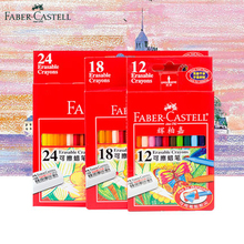 Faber-castell-crayón hexagonal lavable, 1223, 12 colores, 18 colores, 24 colores, pintura para niños 2024 - compra barato