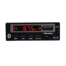 AUX 5V 12V 1 Din MP3 плеер USB 3,5 мм Mp3 Плата Беспроводной приемник Bluetooth Mp3 Плата модуль Mp3 декодер автомобильный комплект 2024 - купить недорого