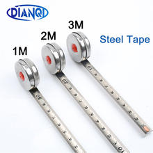 New Arrival 1m 2m 3m Mini Retractable Tape for Home Factory Office Stainless Steel Woodworking Tape Measure 2024 - buy cheap