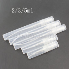 Пустой пластиковый флакон для парфюма с распылителем, 2 мл, 3 мл, 5 мл 2024 - купить недорого