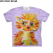 Camiseta con estampado 3d de animales para hombre y mujer, Camiseta estampada de manga corta, ropa de calle, ZOOTOP BEAR 2024 - compra barato