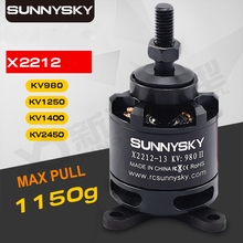 Оригинальный бесщеточный двигатель Sunnysky X2212 KV980 KV1250 KV1400 kv2450 для радиоуправляемого квадрокоптера 2024 - купить недорого