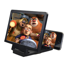 3D HD Movie Video Amplifier Screen Magnifier Cell Phone with Foldable Holder Stand for iPhone and All other Smart Phones 2024 - buy cheap