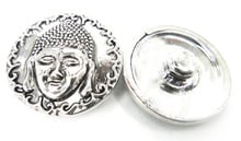 Free shipping hot selling 1.8-2cm alloy religious chinese buddha beads DIY button metal charms 2024 - buy cheap