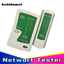 Kebidumei Tester de Cable de red RJ45 RJ11Cat5 Cat6 Tester de Cable LAN redes de alambre de teléfono Detector de Cable herramienta de seguimiento de 2024 - compra barato