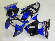 Kit de carenagem de motocicleta para kawasaki ninja zx6r, 636, 00, 01, 02, zx, 6r 2000, 2001, 2002, abs, molde injetor de cor preta 2024 - compre barato