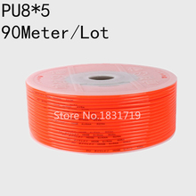 90M/Lot PU8x5 8mm OD 5mm ID Pneumatic PU Tube Hose PU8*5 2024 - buy cheap