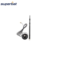 Superbat 2.4GHz 9dBi 2400-2500MHz Omni WIFI Antenna Aerial Booster with 50 Ohm 3M Extended Cable RP-SMA Male Customizable 2024 - buy cheap