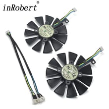 87MM T129215SU 0.50A Cooler Fan For ASUS GTX1060 1070 Ti RX 470 570 580 Dual OC Graphics Card Everflow Cooling Fans 2024 - buy cheap