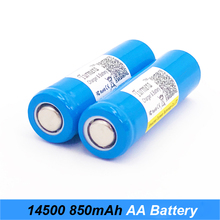 High Quality Original New AA 14500 Battery 850mAh 3.7V Li-ion Rechargeable Battery for Led Flashlight Headlamps Torch Mouse jy21 2024 - buy cheap