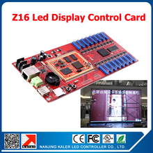 free shipping Asynchronous RGB led display controller Z16 for full color led sign 256*512 pixels led video screen control card 2024 - buy cheap