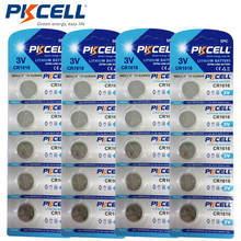 PKCELL 20Pcs/4Pack CR1616 DL1616 ECR1616 Button Cell Coin Battery for Watch Calculator 2024 - buy cheap