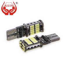 KEIN 2PCS W5W LED T10 Bulb 26SMD CANBUS DRL T10 LED 194 168 501 4014 Side Wedge Light Signal Lamp 6000K 12V car styling Vehicle 2024 - buy cheap