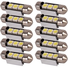 Bombillas LED para interior, guirnalda canbus 3smd 100 C5W, 31mm, 39mm, 42mm, c5w, 5050 Uds. c5w 2024 - compra barato