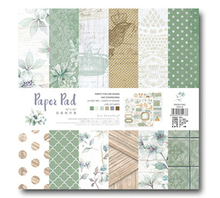 25.5*25.5 centímetros folhas de papel ofício artesanal ofício Scrapbooking pacote de papel de 24 Fundo pad PP0016 2024 - compre barato