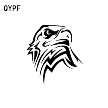 QYPF 13.6CM*14.4CM Tribal Eagle Vinyl Car-styling Car Sticker Exquisite Decal Black/Silver Graphical C15-0916 2024 - buy cheap