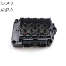 Jucaili-cubierta de cabezal de impresión, solvente de buena calidad F189000 DX7, xenones con adaptador de color Smartcolor, Micolor, Xroland, dx7 2024 - compra barato