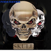 2019 hot Skull Car Stickers accessories FOR audi q7 renault sport citroen opel citroen c5 audi a6 polo 6r amg golf 7 ford golf 6 2024 - buy cheap