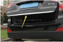 Stainless Steel Rear Trunk molding Lid Cover trim for Hyundai ix35 Tucson 2010 2011 2012 2013 2024 - buy cheap