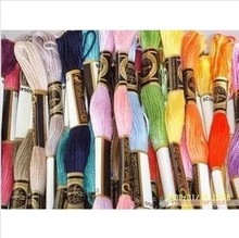 8.7 Yard Embroidery Thread Floss Cross Stitch Thread Yarn Floss Similar DMC Total 50 Pieces--Choose Any Colors 2024 - buy cheap