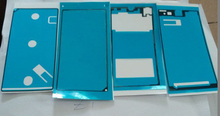 Placa de Marco medio delantero LCD para Sony Xperia Z1 L39h, pegamento adhesivo, cubierta de batería, novedad, Juego de 4 unidades 2024 - compra barato