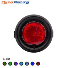 2" 52mm Boost gauge EVO LCD 7 Colors Digital Turbo Boost gauge -30In.hg-35PSI  Car meter Vacuum gauge YC100110 2024 - buy cheap