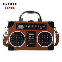 Radio Shape Design Bags for Women 2019 Bags Women Handbag Bolsa Feminina Female Shoulder Messenger Bag Luxury Handbag Womens Bag 2024 - buy cheap