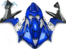 Upgrade your Injection fairing kits fit for YAMAHA 2004-2006 YZFR1 04 05 06 YZF R1 blue white black plastic fairings kit NY23 2024 - buy cheap