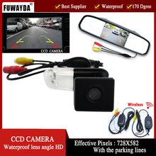 FUWAYDA Wireless CCD Car Rear View Camera for Mercedes-Benz B200 A-class W169 B-Class T245 with 4.3Inch Rear view Mirror Monitor 2024 - buy cheap