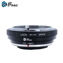 Fikaz-Montura de lente para cámara Canon FD, FD-M4/3, para Micro M4/3, Olympus PEN E-P1 P2, Panasonic Lumix GF2 2024 - compra barato