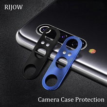 Кольцо для объектива камеры, защитное кольцо для Xiaomi Redmi Note 7 8 Pro 8T, настоящая металлическая защита для Mi Note 10 lite 9 SE 9T A3 K20 CC9 Pro 9 s 2024 - купить недорого