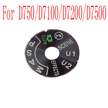 Almohadilla de dial de modo, placa de identificación, piezas de reparación de cámara para nikon D750, D7100, D7200, D7500, 1-10 piezas 2024 - compra barato