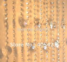 Cortina de cristal de entrada sun flor para decoração de casa casamento-10 lâminas 2024 - compre barato