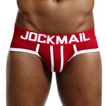 JOCKMAIL Men Underwear briefs Cotton U convex Sexy men briefs slips cueca masculina Male panties calcinha gay Underwear 2024 - buy cheap