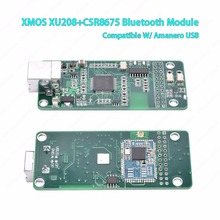Модуль USB XMOS XU208, асинхронный, с Bluetooth 5,0, APTX, USB интерфейс для DSD, DAC, AK4497, ES9083, совместимый с Amanero, 2019 2024 - купить недорого