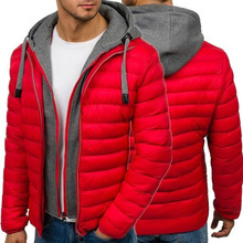Zogaa брендовая зимняя мужская куртка 2018, повседневные мужские куртки и пальто, толстая парка, мужская верхняя одежда размера плюс, мужская одежда 2018 2024 - купить недорого
