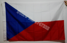 Bandera de la República Checa, bandera nacional de Europa, en todo el mundo, productos en oferta, 3X5FT 150X90CM, Banner con agujeros de metal de latón 2024 - compra barato