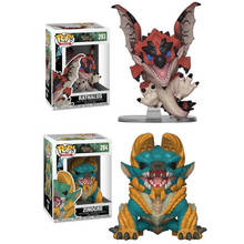 Funko POP Monster Hunter RATHALOS 293 # ZINOGRE 294 # фигурка Q Edition модель ПВХ Коллекция игрушек 2024 - купить недорого